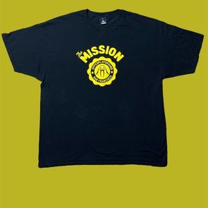 Upper Playground The Mission Men's Classic Tee 2XL Black